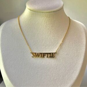 Stainless Steel 
Gold and Silver 'Swiftie' Necklace